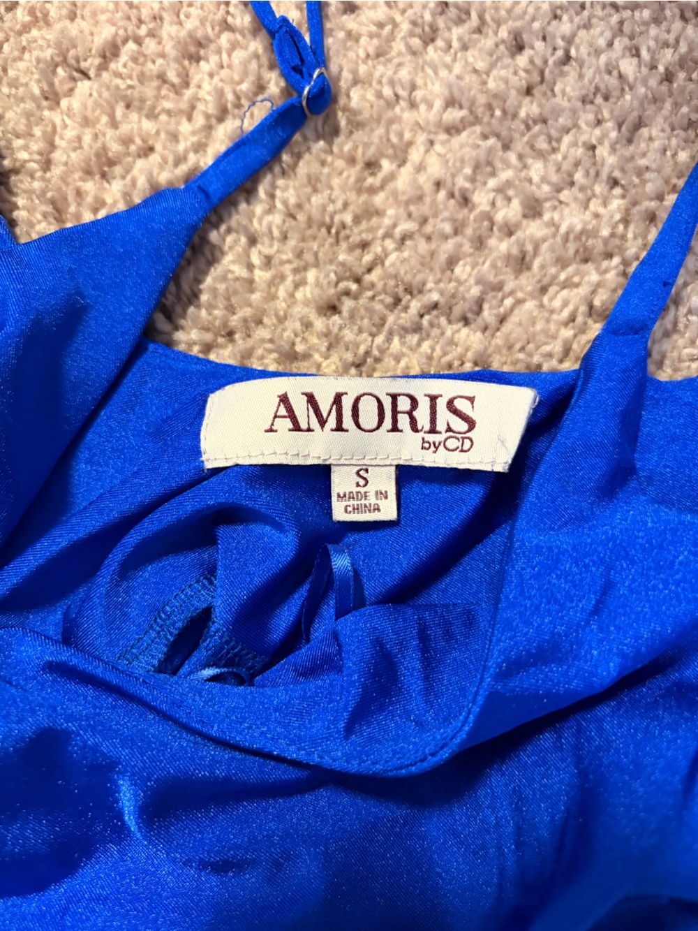 AMORIS by CDV Royal Blue Prom dress